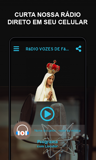 Android application Rádio Vozes de Fátima screenshort