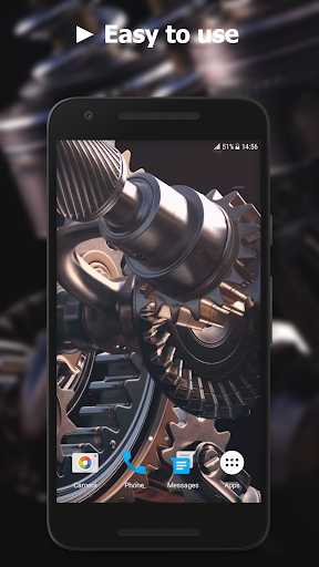 Engine Video Live Wallpaper Screen 3