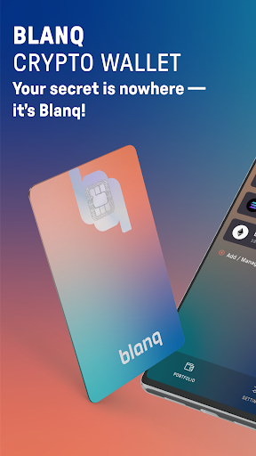 Android application Blanq Wallet: Buy Store Crypto screenshort