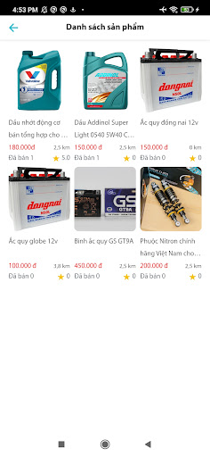 Android application Autoplus screenshort