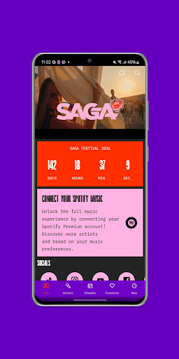 SAGA Festival Screen 2