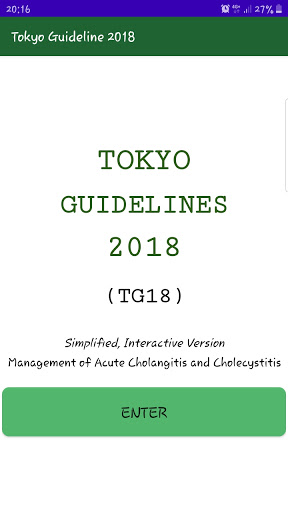Android application Tokyo Guideline 2018 - Simplif screenshort