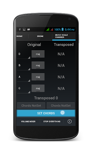 Musicians Practice Hub Screen 2