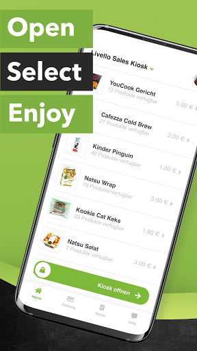 Android application Livello screenshort