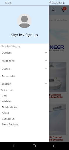 Pioneer Official Store Screen 2