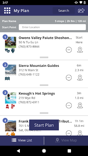 Screenshot of Visit Bishop CA