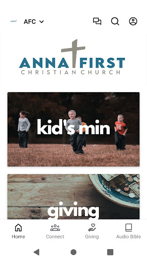 Android application Anna First Christian screenshort