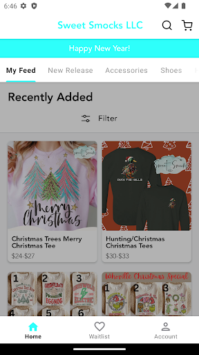 Screenshot of Sweet Smocks LLC