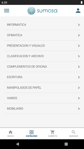 Material de oficina online Screen 3