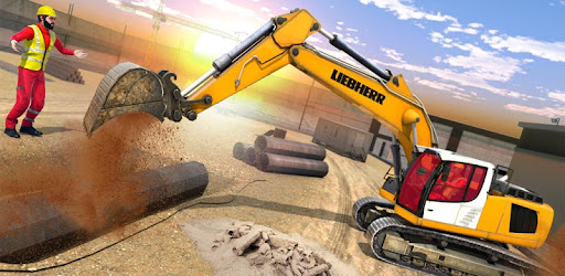 Heavy Excavator Construction Simulator Games cover