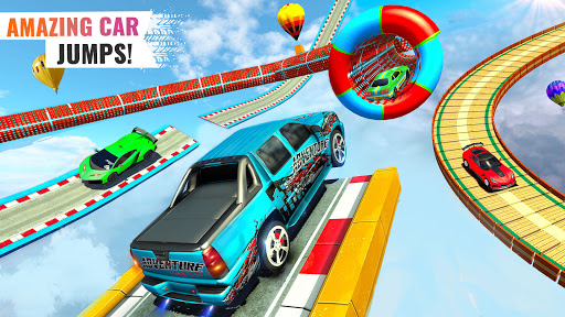 Sports Car Crazy Stunts 2020- Mega Ramp Car Games  screenshots 6