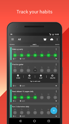 HabitHub - Habit & Goal Trackr Screen 2
