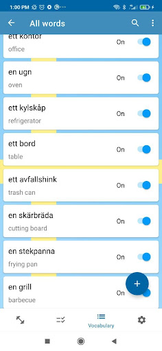 Android application Swedish Driller screenshort