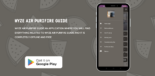 Android application Wyze Air Purifire Guide screenshort