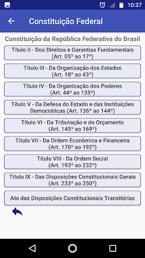 Constituição Federal 2024 Screen 2