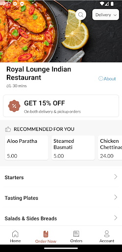 Royal Lounge Indian Restaurant Screen 3