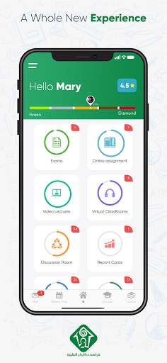 Android application Sada Al-Ebdaa Schools - Classe screenshort