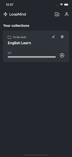 Android application Loop Mind screenshort