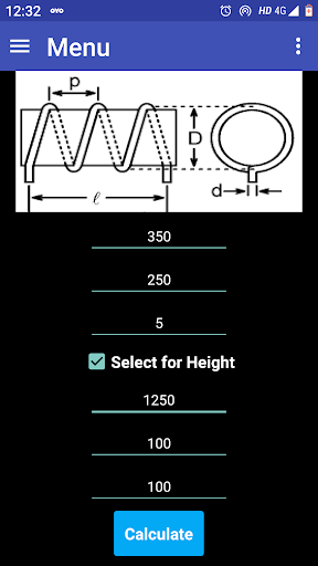 Pipe Coil Length Pro Screen 2