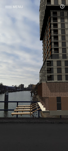 Android application Bouwprojecten Rotterdam in 3D screenshort