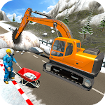 Cover Image of Baixar Snow Cutter Excavator Simulator-Winter Snow Rescue 1.0 APK