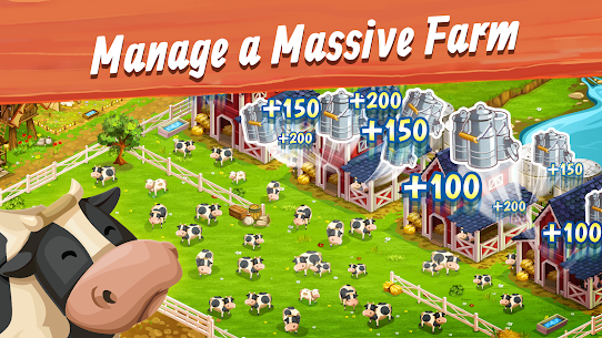 Big Farm Mobile Harvest v9.13.25677 Mod Apk (Unlimited Money/Gems) Free For Android 3
