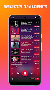 MP3-Downloader - Musikplayer Bildschirmfoto