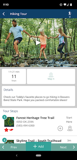 Screenshot of Visit BeaversBend CabinCountry