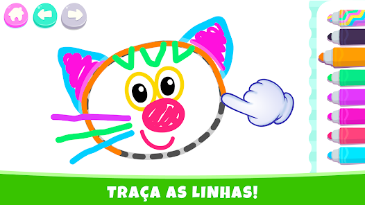 Jogos de colorir desenhos Infantil Jogos para bebe - Baixar APK para  Android