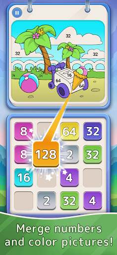 Android application Book of 2048 Colors screenshort