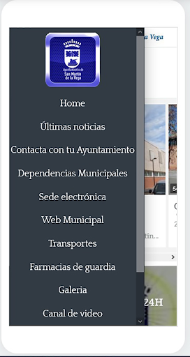 Android application AytoSMVega screenshort