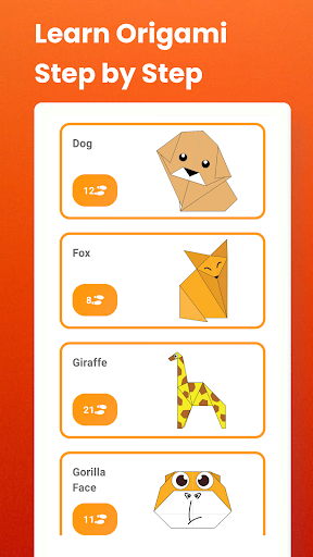 How to make Origami by Steps Screen 3