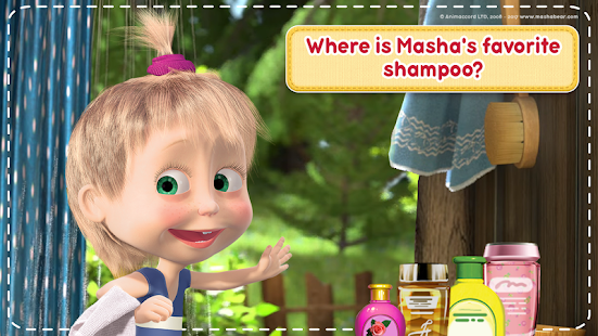 Masha and the Bear: House Cleaning Games for Girls  Screenshots 4