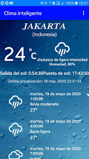 Vista previa de la aplicación