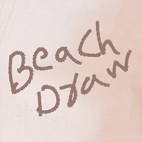 Beach Draw Sketch and Draw Art