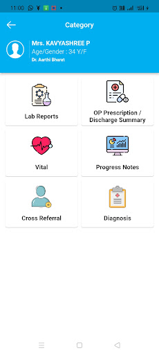 Medica Patient App Screen 2