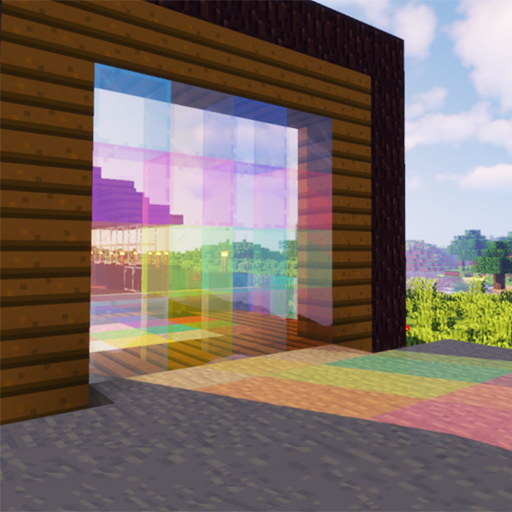 Connected Glass Minecraft Mod Download on Windows