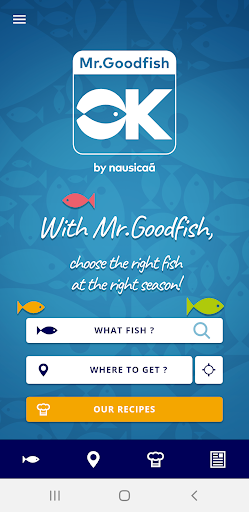Android application Mr.Goodfish screenshort