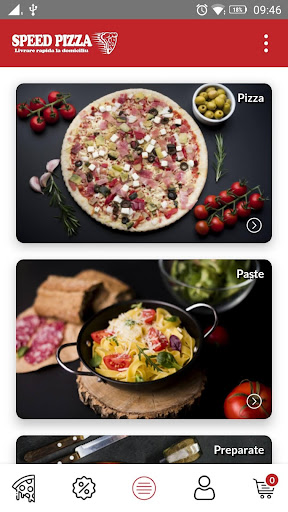 Android application Speed Pizza screenshort