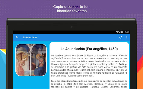 Screenshot 11 Pinturas Famosas con Historia android