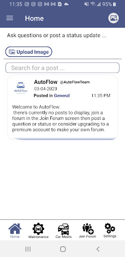 Android application AutoFlow screenshort