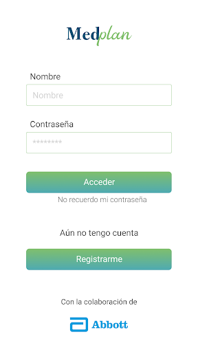 Android application MedPlan screenshort