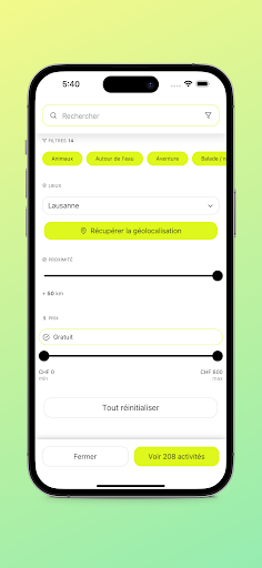 explor.ch Screen 3