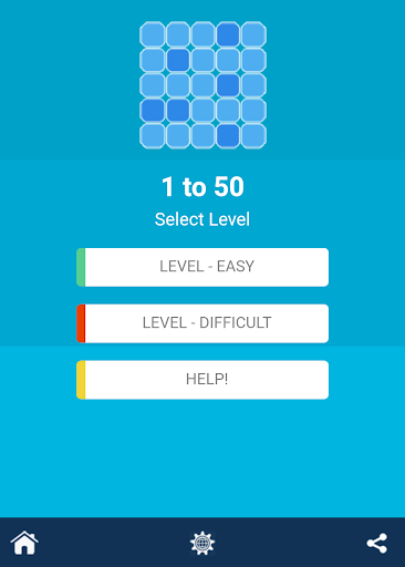Number Zap: 1to50 Game Screen 2