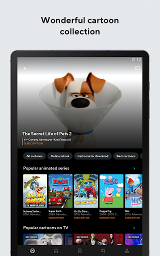 MEGOGO - TV, movies, cartoons and audiobooks android2mod screenshots 12
