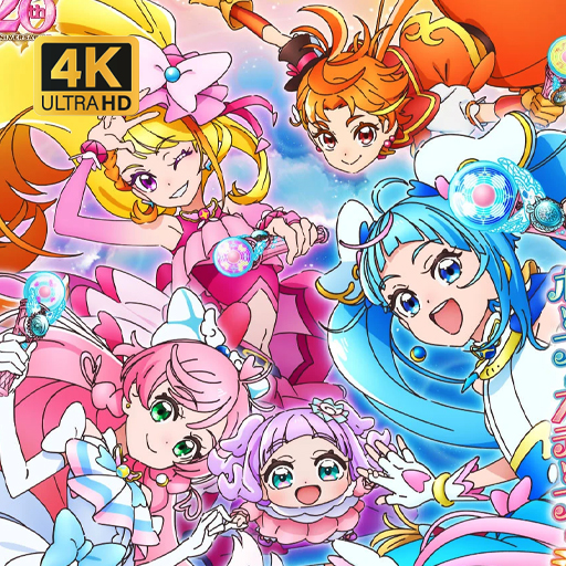 Precure Wallpaper 4K プリキュアシリーズ logo
