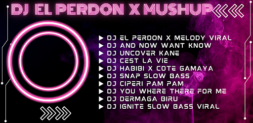 Android application DJ El Perdon X Mashup Offline screenshort