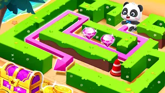 Game screenshot ベビーパンダのパズルゲーム-BabyBus hack