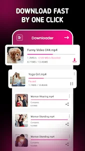Videos Downloader–Video Player