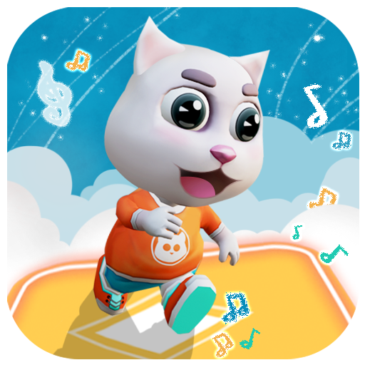 EDM Tom: Cat Dancing Tiles logo
